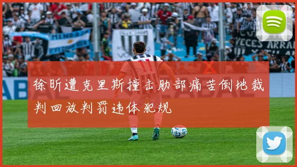 徐昕遭克里斯撞击肋部痛苦倒地裁判回放判罚违体犯规