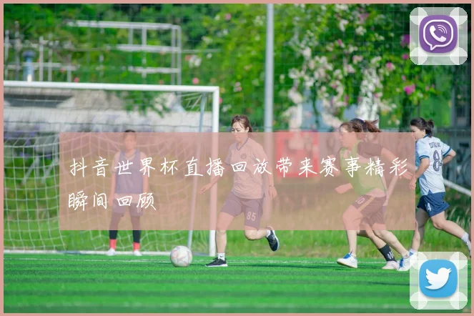 抖音世界杯直播回放带来赛事精彩瞬间回顾