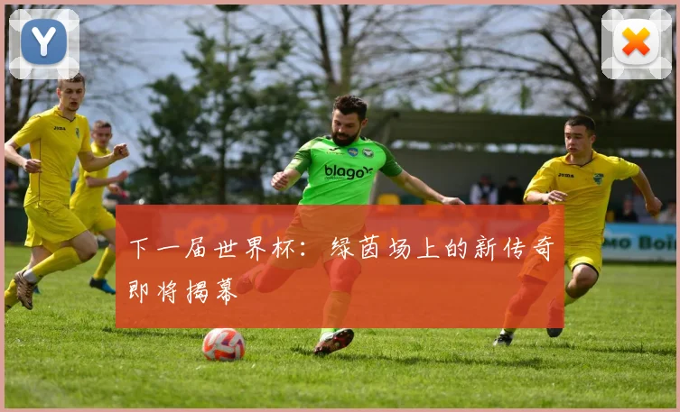 下一届世界杯:绿茵场上的新传奇即将揭幕